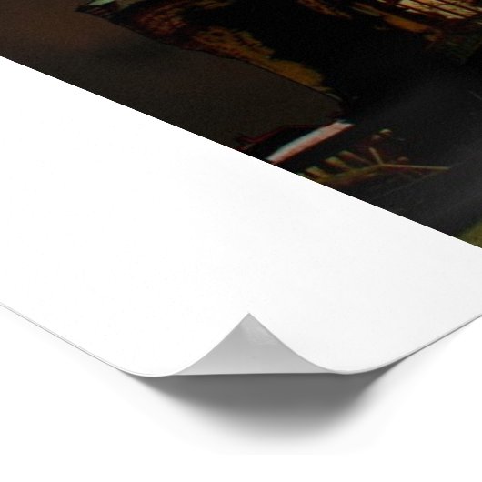 Poster Maison hantée (Coin)