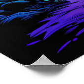 Poster Maison hantée d'Halloween super Éffrayante (Coin)