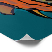 Poster Maison hantée éffrayante (Coin)