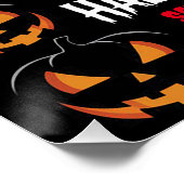 Poster Maison Hantée éffrayante Halloween Conception de l (Coin)