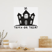 Poster Maison haunted (Cuisine)