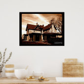 Poster Maison haunted (Cuisine)