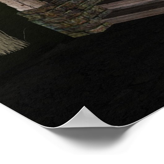 Poster Maison haunted (Coin)