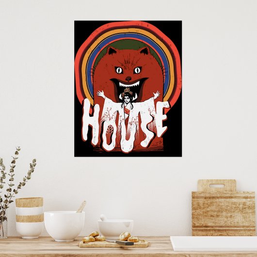 Poster Maison Hausu 1977 (Cuisine)