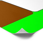 Poster Maison individuelle un jour ensoleillé, Enfants Ar (Coin)