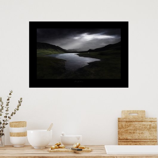 Poster maison isolée (Cuisine)