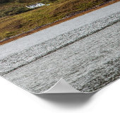 Poster Maison isolée sur l'île de Skye en Écosse (Coin)