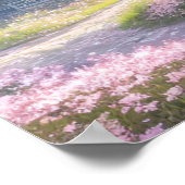 Poster Maison japonaise traditionnelle à la campagne (Coin)