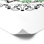 Poster Maison juive Bénédiction Birkat HaBayit Star de Da (Coin)