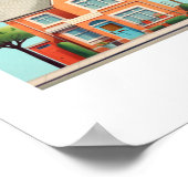 Poster Maison, maison moderne (Coin)
