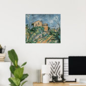 Poster Maison Maria - Paul Cezanne - c1895 (Bureau à domicile)