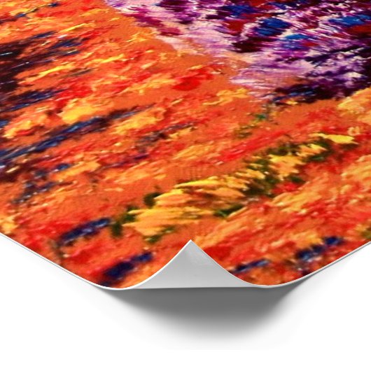 Poster Maison Mountain Lavender (Coin)