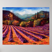 Poster Maison Mountain Lavender (Devant)