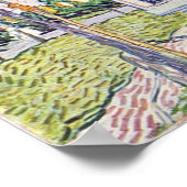 Poster Maison Municipale À Auvers Par Vincent Van Gogh (Coin)