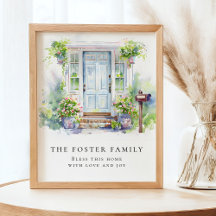 Maison neuve moderne simple aquarelle