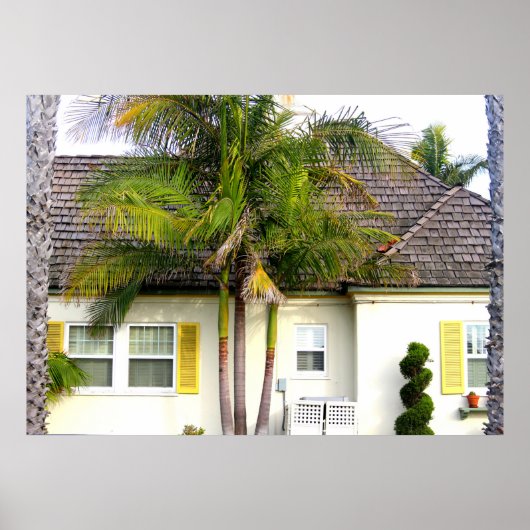 Poster Maison Ocean Beach (Devant)