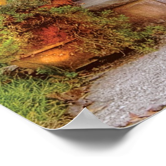 Poster Maison - porche My Aunts (Coin)