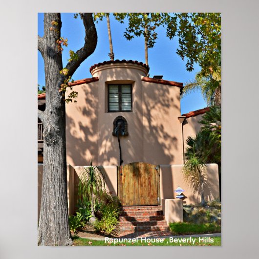 Poster Maison Raiponce, Beverly Hills (Devant)