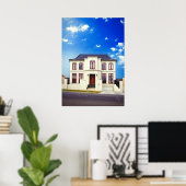 Poster Maison résidentielle (Bureau à domicile)
