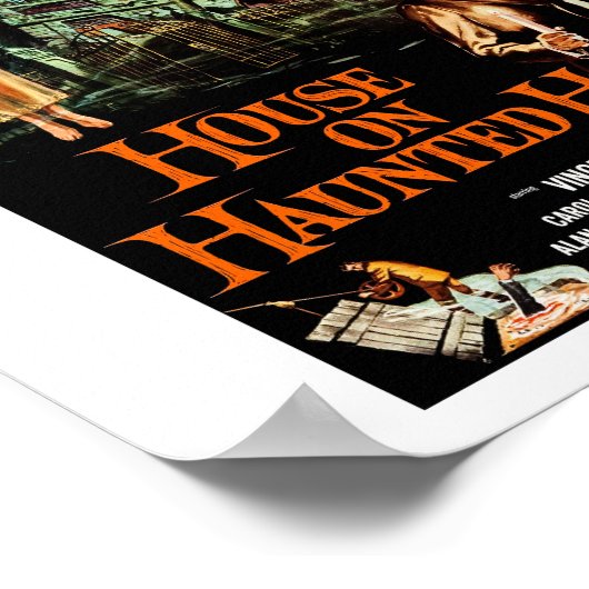 Poster Maison sur Haunted Hill (1959) (Coin)