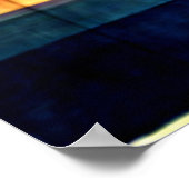 Poster Maison sur l'affiche de l'eau (Coin)