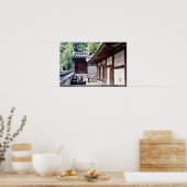 Poster Maison traditionnelle coréenne (Cuisine)