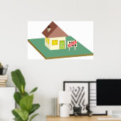 Poster Maison vendue (Bureau à domicile)