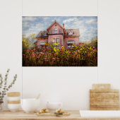 Poster Maison - Victorian - Chalet d'été (Cuisine)