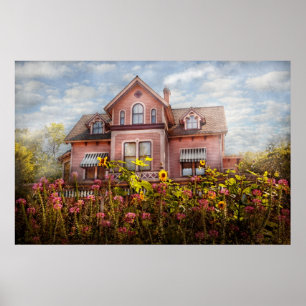 Poster Maison - Victorian - Chalet d'été