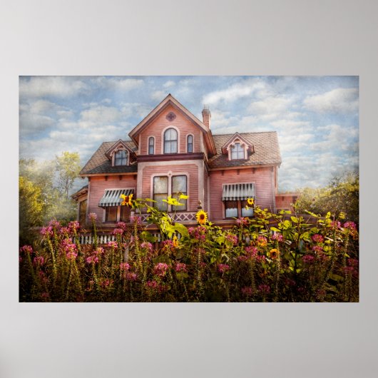 Poster Maison - Victorian - Chalet d'été (Devant)