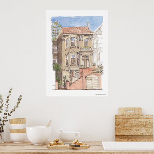 Poster Maison victorienne (Cuisine)