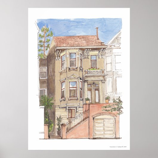 Poster Maison victorienne (Devant)