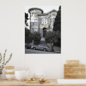 Poster Maison victorienne Wormser-coleman - San Francisco (Cuisine)