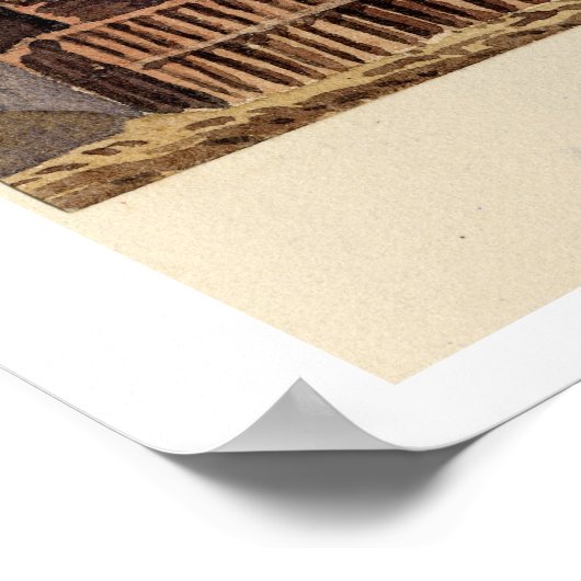 Poster Maisons à Acapulco (Coin)