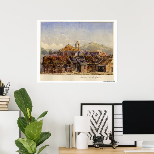 Poster Maisons à Acapulco (Bureau à domicile)