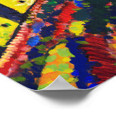 Poster Maisons à Murnau, Wassily Kandinsky (Coin)