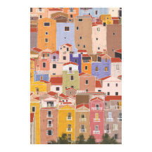 Maisons colorées en Italie