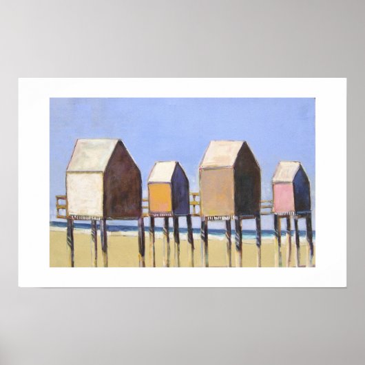 Poster Maisons de plage (Devant)