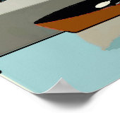 Poster Maisons de rangées néerlandaises (Coin)