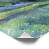 Poster Maisons en Provence Paul Cezanne (Coin)