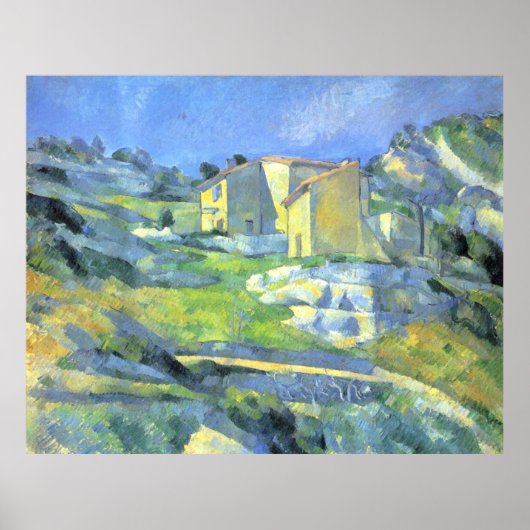 Poster Maisons en Provence Paul Cezanne   (Devant)