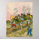 Poster Maisons et figure par Vincent van Gogh<br><div class="desc">Vincent van Gogh - Maisons et Figure. Vincent Willem van Gogh (1853-1890) était un peintre postimpressionniste hollandais qui devint à titre posthume l'une des figures les plus célèbres et influentes de l'histoire de l'art occidental.</div>