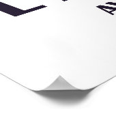 Poster Maisons et phare sur la côte bretonne, France (Coin)