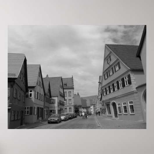Poster Maisons Européennes de Style à Pan de Bois (Devant)