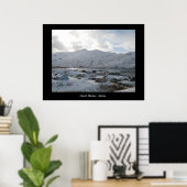 Poster Maisons hollandaises, hollandais Harbour, Alaska (Bureau à domicile)