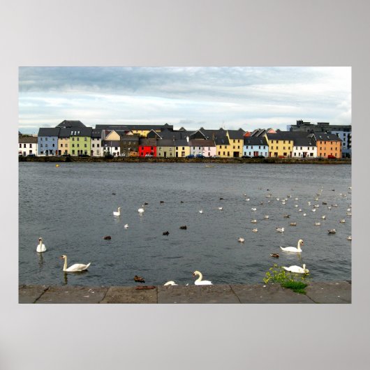 Poster Maisons irlandaises (Devant)