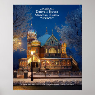 Poster Maisons mystérieuses de Donnelly - No.2 Russie