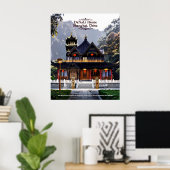 Poster Maisons mystérieuses de Donnelly - No.3 Chine (Bureau à domicile)