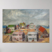 Poster Maisons Plage (Devant)