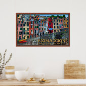 Poster Maisons Riomaggiore Waterfront (Cuisine)